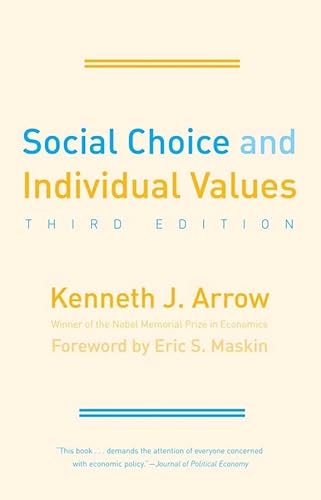 Social Choice and Individual Values (Cowles Foundation Monograph, 12, Band 12) von Yale University Press