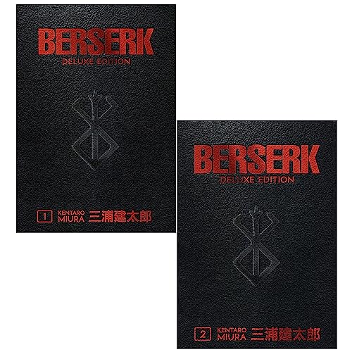 Berserk Deluxe Volume 1-2 Collection 2 Books Set By Kentaro Miura
