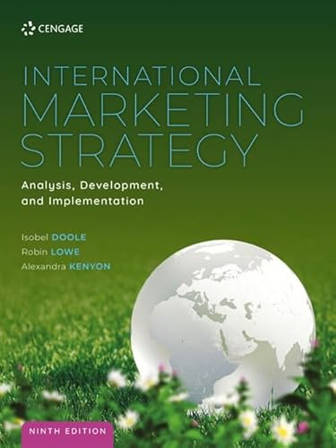International Marketing Strategy: Analysis, Development and Implementation von Cengage Learning EMEA