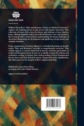 Epic and Romance von Anson Street Press