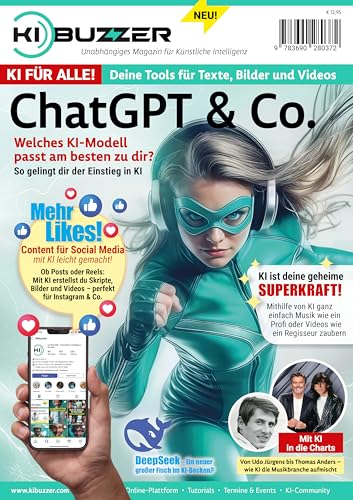 Chat GPT Welches KI Modell passt zu dir?: KI Buzzer von AK rebound GmbH (Nova MD)