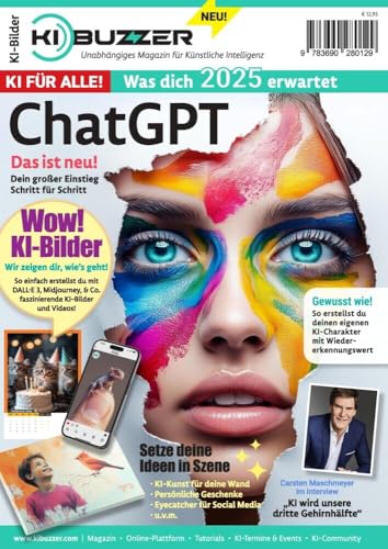 ChatGPT Einstieg KI Bilder: KI Buzzer KI für alle von AK Rebound GmbH (Nova MD)