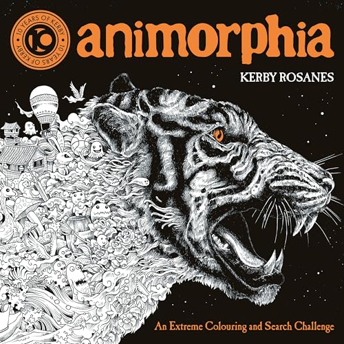 Animorphia: An Extreme Colouring and Search Challenge (Kerby Rosanes Extreme Colouring) von LOM Art