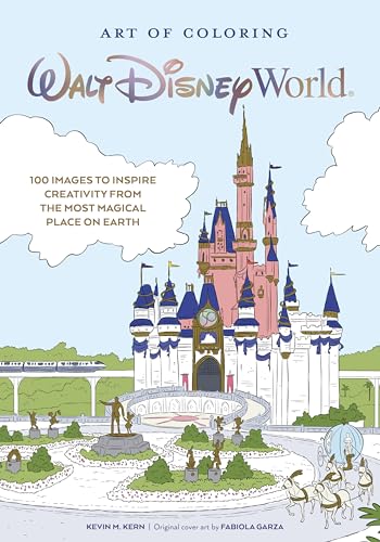 Art of Coloring: Walt Disney World: 100 Images to Inspire Creativity from The Most Magical Place on Earth von Disney Editions