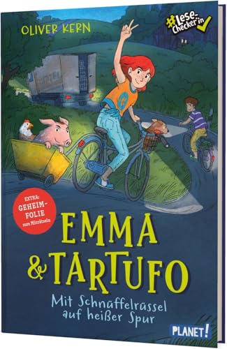 Emma & Tartufo 1: Mit Schnüffelrüssel auf heißer Spur: Rätselkrimi mit Magischer Lupe! - #LeseChecker*in (1)