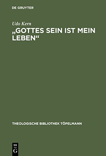 "Gottes Sein ist mein Leben": Philosophische Brocken bei Meister Eckhart (Theologische Bibliothek Töpelmann, 121)