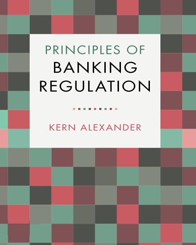 Principles of Banking Regulation von Cambridge University Press