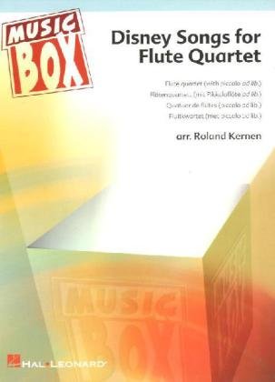Disney Songs for Flute Quartet, Partitur u. Einzelstimmen