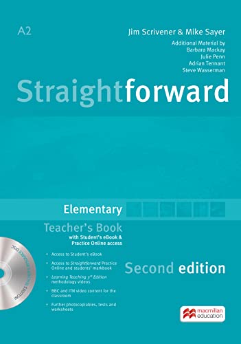 Straightforward 2nd Edition Elementary + eBook Teacher's Pack von Macmillan Education