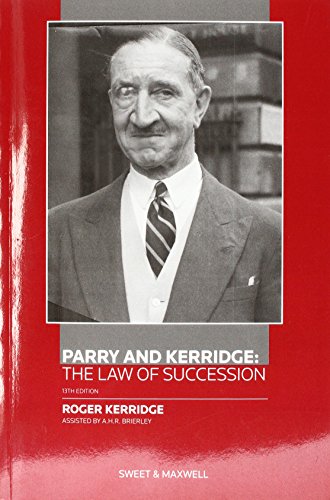 Parry and Kerridge: The Law of Succession