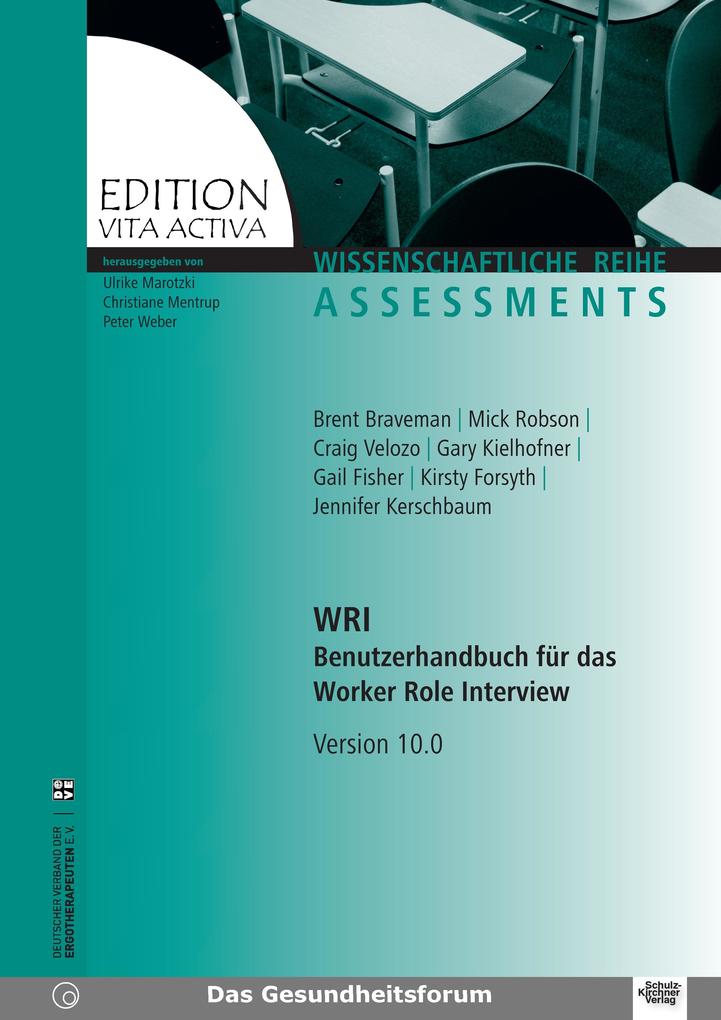 WRI - Benutzerhandbuch für das Worker Role Interview von Schulz-Kirchner Verlag
