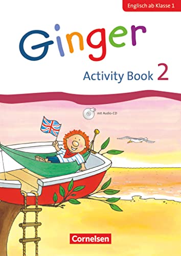Ginger - Lehr- und Lernmaterial für den früh beginnenden Englischunterricht - Early Start Edition - Neubearbeitung - 2. Schuljahr: Activity Book - Mit Audio-CD, Minibildkarten und Faltbox