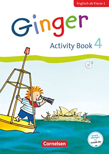 Ginger - Lehr- und Lernmaterial für den früh beginnenden Englischunterricht - Early Start Edition - Neubearbeitung - 4. Schuljahr: Activity Book - Mit Audio-CD, Minibildkarten und Faltbox von Cornelsen Verlag GmbH