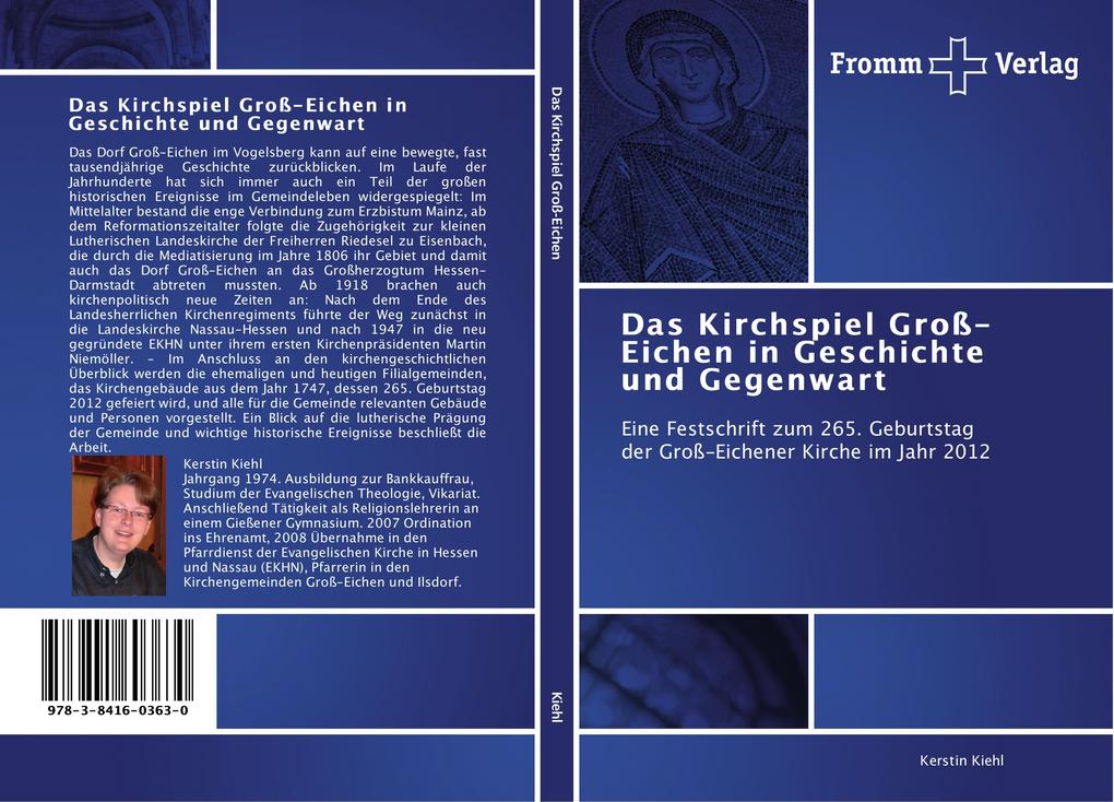 Das Kirchspiel Groß-Eichen in Geschichte und Gegenwart von Fromm Verlag