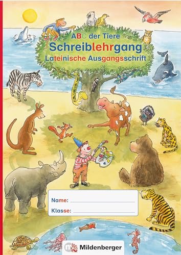 ABC der Tiere – Schreiblehrgang LA in Sammelmappe: Lateinische Ausgangsschrift von Mildenberger Verlag GmbH