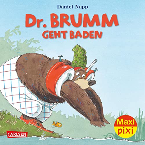 Maxi Pixi 372: Dr. Brumm geht baden (372): Miniaturbuch