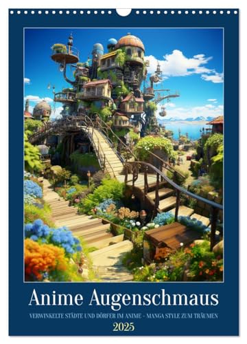 Anime Augenschmaus (Wandkalender 2025 DIN A3 hoch), CALVENDO Monatskalender