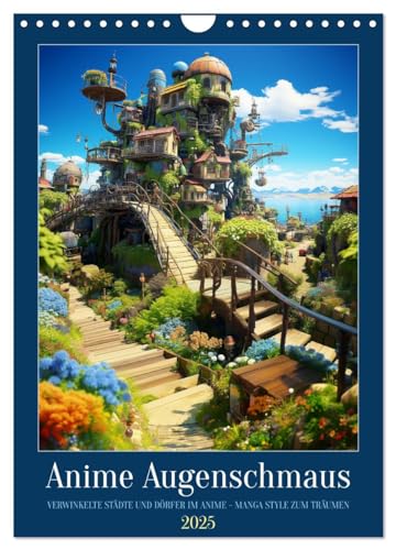 Anime Augenschmaus (Wandkalender 2025 DIN A4 hoch), CALVENDO Monatskalender