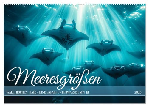 Meeresgrößen (Wandkalender 2025 DIN A2 quer), CALVENDO Monatskalender von CALVENDO