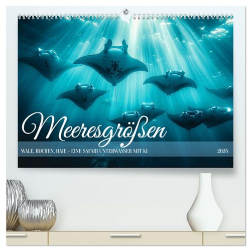 Meeresgrößen (hochwertiger Premium Wandkalender 2025 DIN A2 quer), Kunstdruck in Hochglanz von CALVENDO