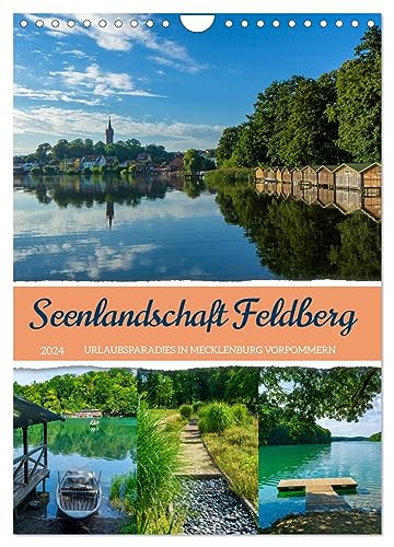 Seenlandschaft Feldberg (Wandkalender 2024 DIN A4 hoch), CALVENDO Monatskalender: Immer eine Reise wert - die bezaubernden Seen um Feldberg (CALVENDO Orte)