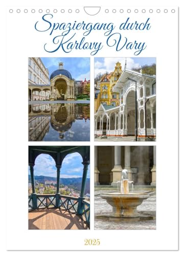 Spaziergang durch Karlovy Vary (Wandkalender 2025 DIN A4 hoch), CALVENDO Monatskalender
