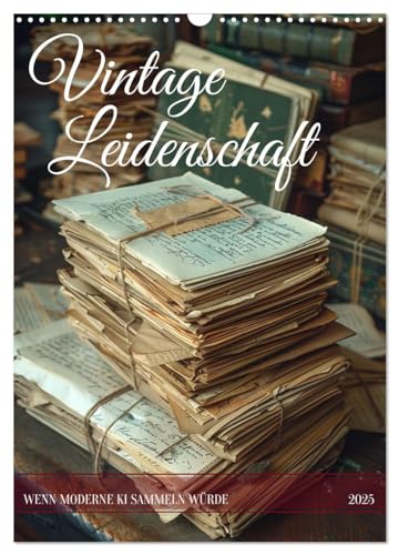 Vintage Leidenschaft (Wandkalender 2025 DIN A3 hoch), CALVENDO Monatskalender von CALVENDO