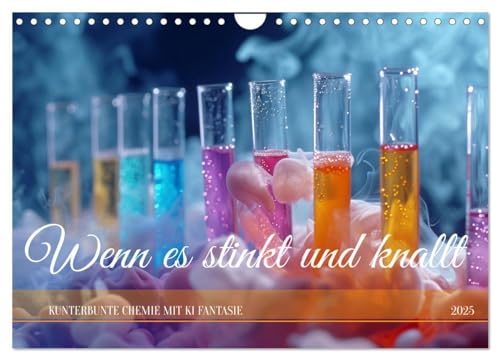 Wenn es stinkt und knallt (Wandkalender 2025 DIN A4 quer), CALVENDO Monatskalender von CALVENDO
