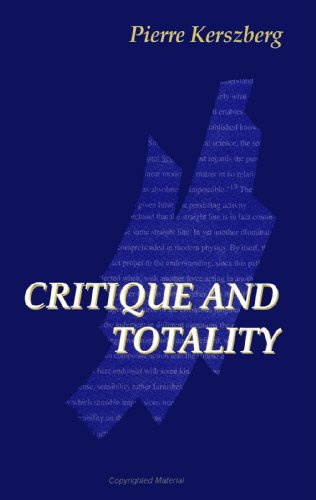 Critique and Totality (S U N Y Series in Contemporary Continental Philosophy) von State University of New York Press