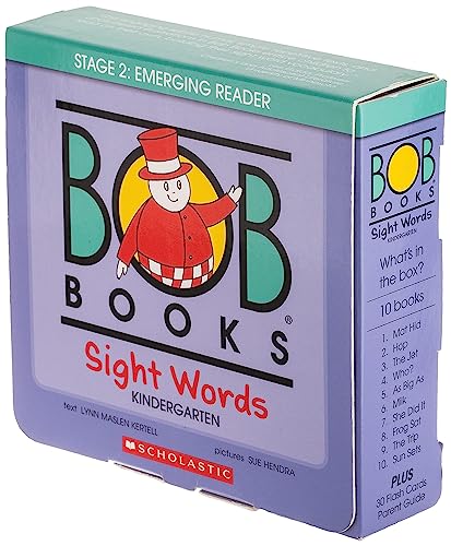 Sight Words: Kindergarten (Bob Books, 1, Band 1)