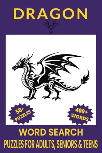 Ancient Dragons Word Search Puzzle Book.: Word Searches with Easy to Read Print about Dragon, Dragon Adventures, Dragon Legends and More | 6x9 inches, ... Gift for Vacations, Holidays and Free Times. Ancient Dragons Word Search Puzzle Book.: Word Searches with Easy to Read Print about Dragon, Dragon Adventures, Dragon Legends and More | 6x9 inches, ... Gift for Vacations, Holidays and Free Times. von Independently published