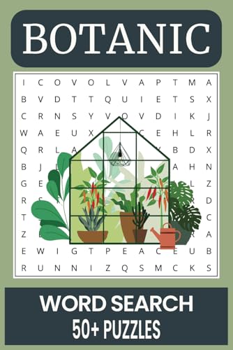 Botanic Word Search Puzzle Book: Word Searches with Easy to Read Print about Botanic, Flowers and Plants, Gardens and More | 6x9 inches, 110 pages | ... Gift for Vacations, Holidays and Free Times Botanic Word Search Puzzle Book: Word Searches with Easy to Read Print about Botanic, Flowers and Plants, Gardens and More | 6x9 inches, 110 pages | ... Gift for Vacations, Holidays and Free Times von Independently published