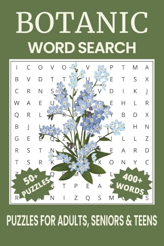 Botanic Word Search Puzzle Book: Word Searches with Easy to Read Print about Botanic, Flowers and Plants, Herbs and Medicinal Plants and More | 6x9 ... Gift for Vacations, Holidays and Free Times Botanic Word Search Puzzle Book: Word Searches with Easy to Read Print about Botanic, Flowers and Plants, Herbs and Medicinal Plants and More | 6x9 ... Gift for Vacations, Holidays and Free Times von Independently published