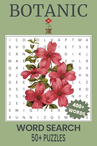 Botanic Word Search Puzzle Book.: Word Searches with Easy to Read Print about Botanic, Gardens & Plants, Flowers and Herbs and More | 6x9 inches, 110 ... Gift for Vacations, Holidays and Free Times Botanic Word Search Puzzle Book.: Word Searches with Easy to Read Print about Botanic, Gardens & Plants, Flowers and Herbs and More | 6x9 inches, 110 ... Gift for Vacations, Holidays and Free Times von Independently published