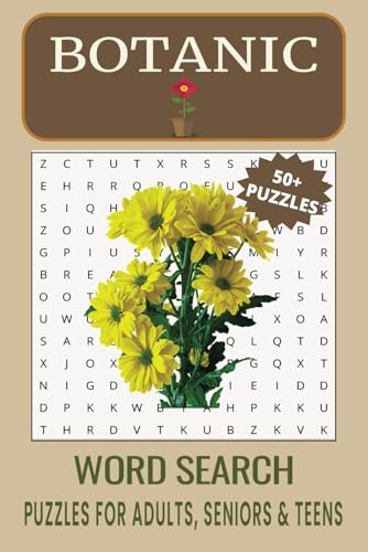 Botanic Word Search Puzzle Book.: Word Searches with Easy to Read Print about Botanic, Herbs & Medicinal Plants, Plants & Flowers and More | 6x9 ... Gift for Vacations, Holidays and Free Times Botanic Word Search Puzzle Book.: Word Searches with Easy to Read Print about Botanic, Herbs & Medicinal Plants, Plants & Flowers and More | 6x9 ... Gift for Vacations, Holidays and Free Times von Independently published