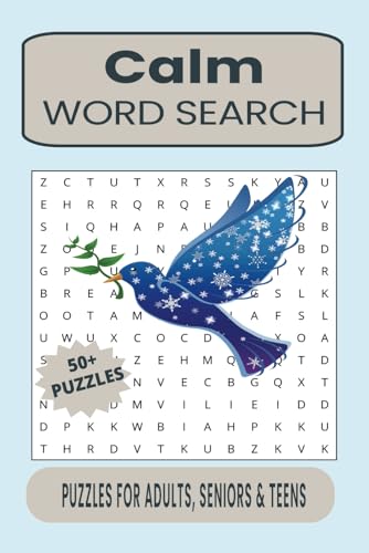Calm Word Search Puzzle Book: Word Searches with Easy to Read Print about Calm, Anxiety Relief, Mindfulness and More | 6x9 inches, 110 pages | 50+ ... Gift for Vacations, Holidays and Free Times Calm Word Search Puzzle Book: Word Searches with Easy to Read Print about Calm, Anxiety Relief, Mindfulness and More | 6x9 inches, 110 pages | 50+ ... Gift for Vacations, Holidays and Free Times von Independently published