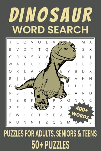 Dinosaur Word Search Puzzle Book.: Word Searches with Easy to Read Print about Dinosaur, Dinosaur Habitats, Dinosaur Species and More | 6x9 inches, ... Gift for Vacations, Holidays and Free Times. Dinosaur Word Search Puzzle Book.: Word Searches with Easy to Read Print about Dinosaur, Dinosaur Habitats, Dinosaur Species and More | 6x9 inches, ... Gift for Vacations, Holidays and Free Times. von Independently published