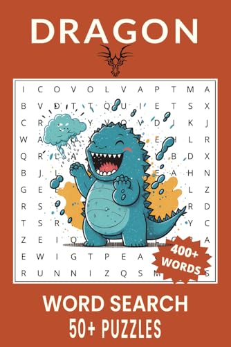 Dragon Word Search Puzzle Book.: Word Searches with Easy to Read Print about Dragon, Dragon Mythology, Fire-Breathing and More | 6x9 inches, 110 pages ... Gift for Vacations, Holidays and Free Times. Dragon Word Search Puzzle Book.: Word Searches with Easy to Read Print about Dragon, Dragon Mythology, Fire-Breathing and More | 6x9 inches, 110 pages ... Gift for Vacations, Holidays and Free Times. von Independently published