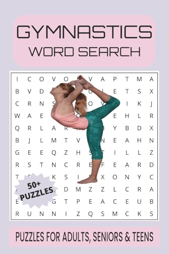 Gymnastics Word Search Puzzle Book.: Word Searches with Easy to Read Print about Gymnastics, Athletics, Gyms and More | 6x9 inches, 110 pages | 50+ ... Gift for Vacations, Holidays and Free Times. Gymnastics Word Search Puzzle Book.: Word Searches with Easy to Read Print about Gymnastics, Athletics, Gyms and More | 6x9 inches, 110 pages | 50+ ... Gift for Vacations, Holidays and Free Times. von Independently published
