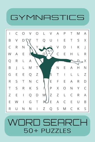 Gymnastics Word Search Puzzle Book.: Word Searches with Easy to Read Print about Gymnastics, Exercise, Athletics and More | 6x9 inches, 110 pages | ... Gift for Vacations, Holidays and Free Times. Gymnastics Word Search Puzzle Book.: Word Searches with Easy to Read Print about Gymnastics, Exercise, Athletics and More | 6x9 inches, 110 pages | ... Gift for Vacations, Holidays and Free Times. von Independently published