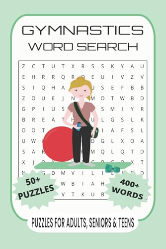 Gymnastics Word Search Puzzle Book.: Word Searches with Easy to Read Print about Gymnastics, Tumbling, Exercise and More | 6x9 inches, 110 pages | 50+ ... Gift for Vacations, Holidays and Free Times. Gymnastics Word Search Puzzle Book.: Word Searches with Easy to Read Print about Gymnastics, Tumbling, Exercise and More | 6x9 inches, 110 pages | 50+ ... Gift for Vacations, Holidays and Free Times. von Independently published