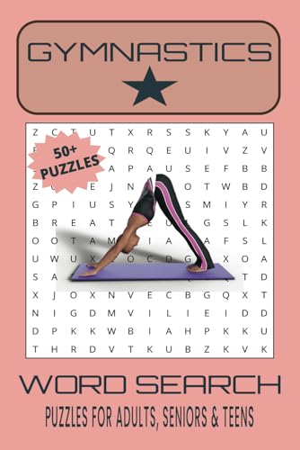 Gymnastics Word Search Puzzle Book.: Word Searches with Easy to Read Print about Gymnastics, Tumbling, Exercise and More | 6x9 inches, 110 pages | 50+ ... Gift for Vacations, Holidays and Free Times. Gymnastics Word Search Puzzle Book.: Word Searches with Easy to Read Print about Gymnastics, Tumbling, Exercise and More | 6x9 inches, 110 pages | 50+ ... Gift for Vacations, Holidays and Free Times. von Independently published