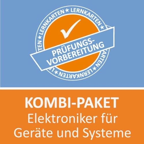 Kombi-Paket Elektroniker für Geräte und Systeme Lernkarten: Erfolgreiche Prüfungsvorbereitung