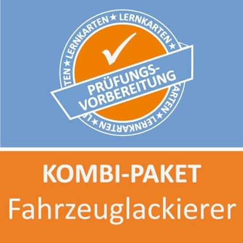 Kombi-Paket Fahrzeuglackierer Lernkarten: Erfolgreiche Prüfungsvorbereitung auf die Abschlussprüfung Kombi-Paket Fahrzeuglackierer Lernkarten: Erfolgreiche Prüfungsvorbereitung auf die Abschlussprüfung von Princoso GmbH