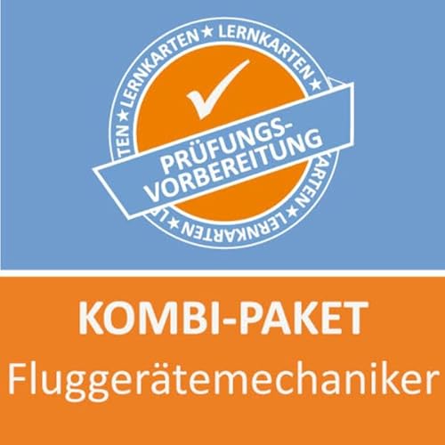 Kombi-Paket Fluggerätemechaniker Lernkarten: Erfolgreiche Prüfungsvorbereitung von Princoso GmbH