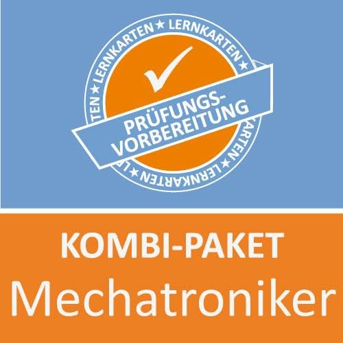 Kombi-Paket Mechatroniker Lernkarten: Prüfung Kombi-Paket Mechatroniker /in Ausbildung Kombi-Paket Mechatroniker Lernkarten: Prüfung Kombi-Paket Mechatroniker /in Ausbildung