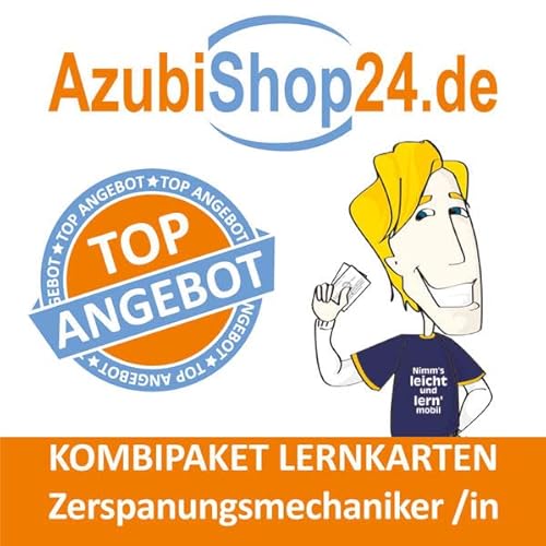 Kombi-Paket Zerspanungsmechaniker Lernkarten: Kombi-Paket Zerspanungsmechaniker /in Prüfung Kombi-Paket Zerspanungsmechaniker Lernkarten: Kombi-Paket Zerspanungsmechaniker /in Prüfung