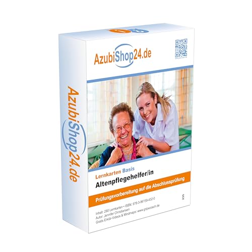 Lernkarten Altenpflegehelfer, Altenpflege Helfer: Lernkarten Altenpflegehelfer /in von Princoso GmbH