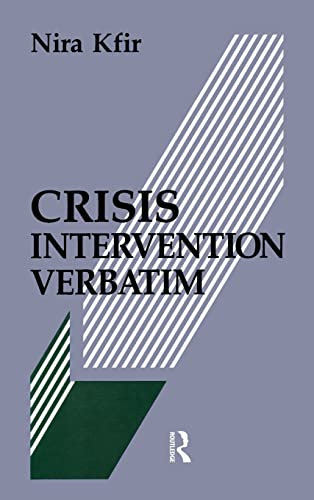 Crisis Intervention Verbatim von Taylor & Francis
