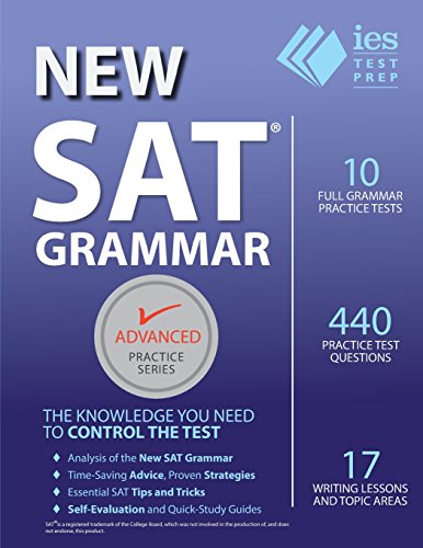 New SAT Grammar Workbook (Advanced Practice Series) von Ilex Publishing